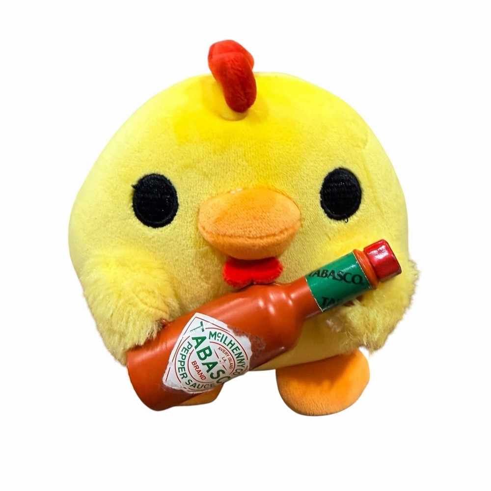 Zuru‎ Snackles Dani Chicken Tabasco Hot Sauce Food Soft toy Plush Toy 5"